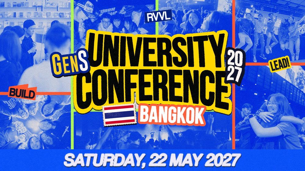 GenS University Conference Bangkok - Saturday, 22 May 2027